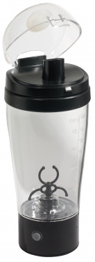 Logo trade promotional giveaway photo of: Electric- shaker "curl", black