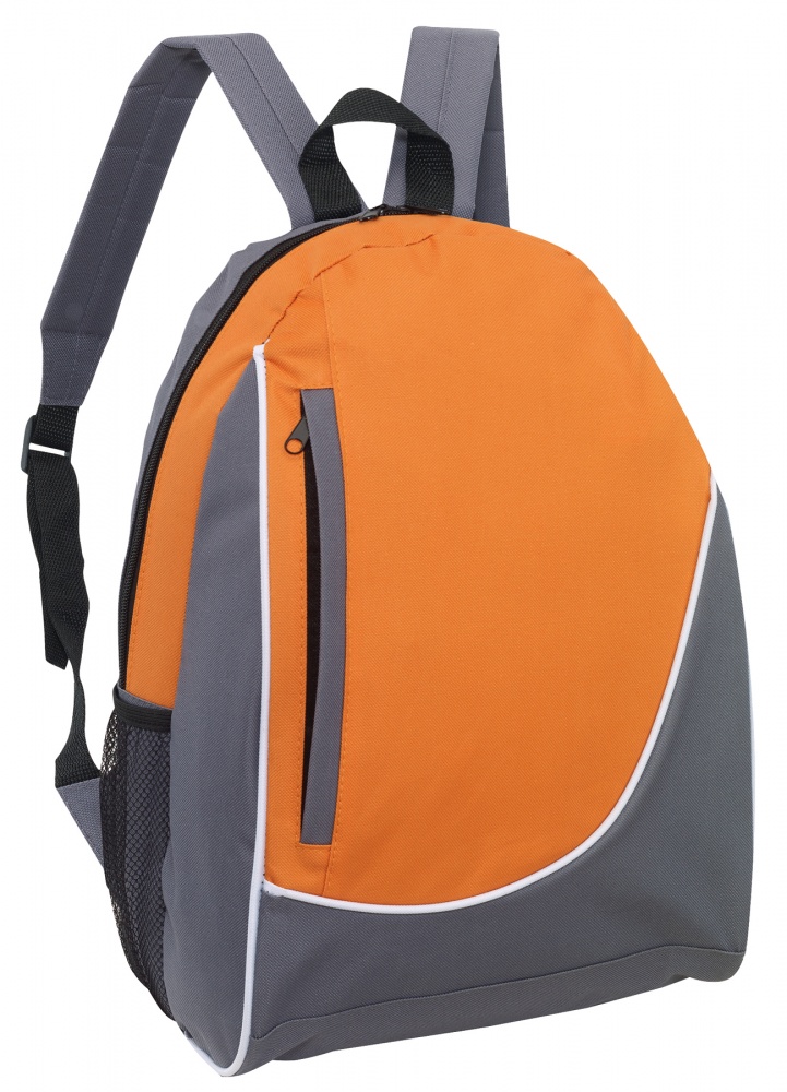 Logo trade business gifts image of: Backpack Pop, orange