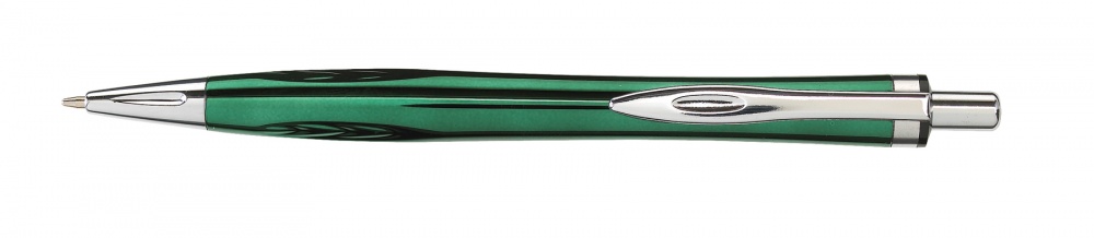 Logotrade corporate gift image of: Ballpen Ascot, green