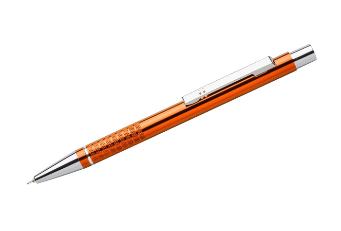 Logotrade promotional merchandise photo of: Ballpoint pen Bonito, orange