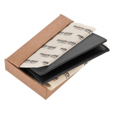 Logo trade promotional products picture of: Business card holder, black