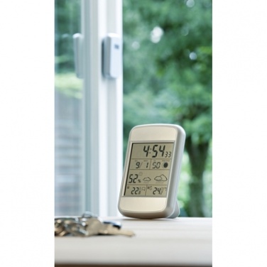 Logo trade promotional product photo of: Weather station with outside sensor