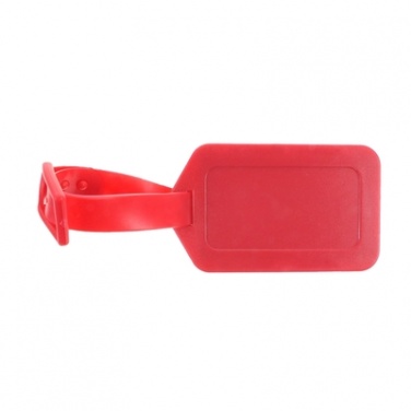 Logotrade corporate gift picture of: Luggage tag, Red