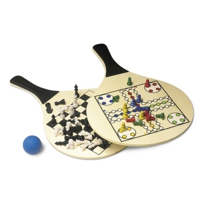 Logo trade corporate gifts picture of: Game set, beige