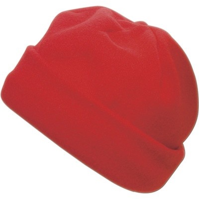 Logotrade business gift image of: Fleece hat, Red