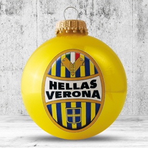 Logo trade business gifts image of: Christmas ball with 4-5 color logo 8 cm