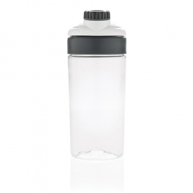 Logo trade corporate gifts picture of: Leakproof bottle with wireless earbuds, white