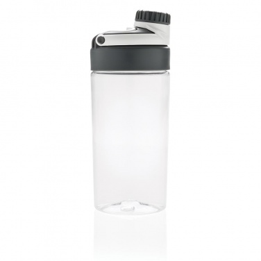 Logo trade corporate gifts picture of: Leakproof bottle with wireless earbuds, white