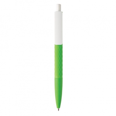 Logo trade promotional item photo of: X3 pen smooth touch, green