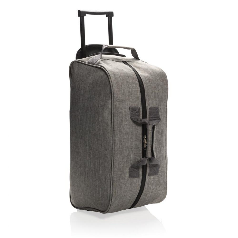 Logotrade promotional giveaway picture of: Basic weekend trolley, grey