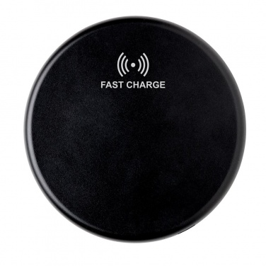 Logotrade promotional gift image of: Wireless 10W fast charging pad, black