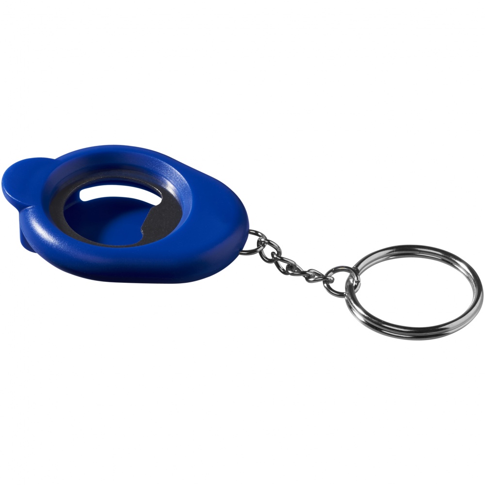 Logotrade promotional giveaway image of: Hang on bottle open - blue, Blue