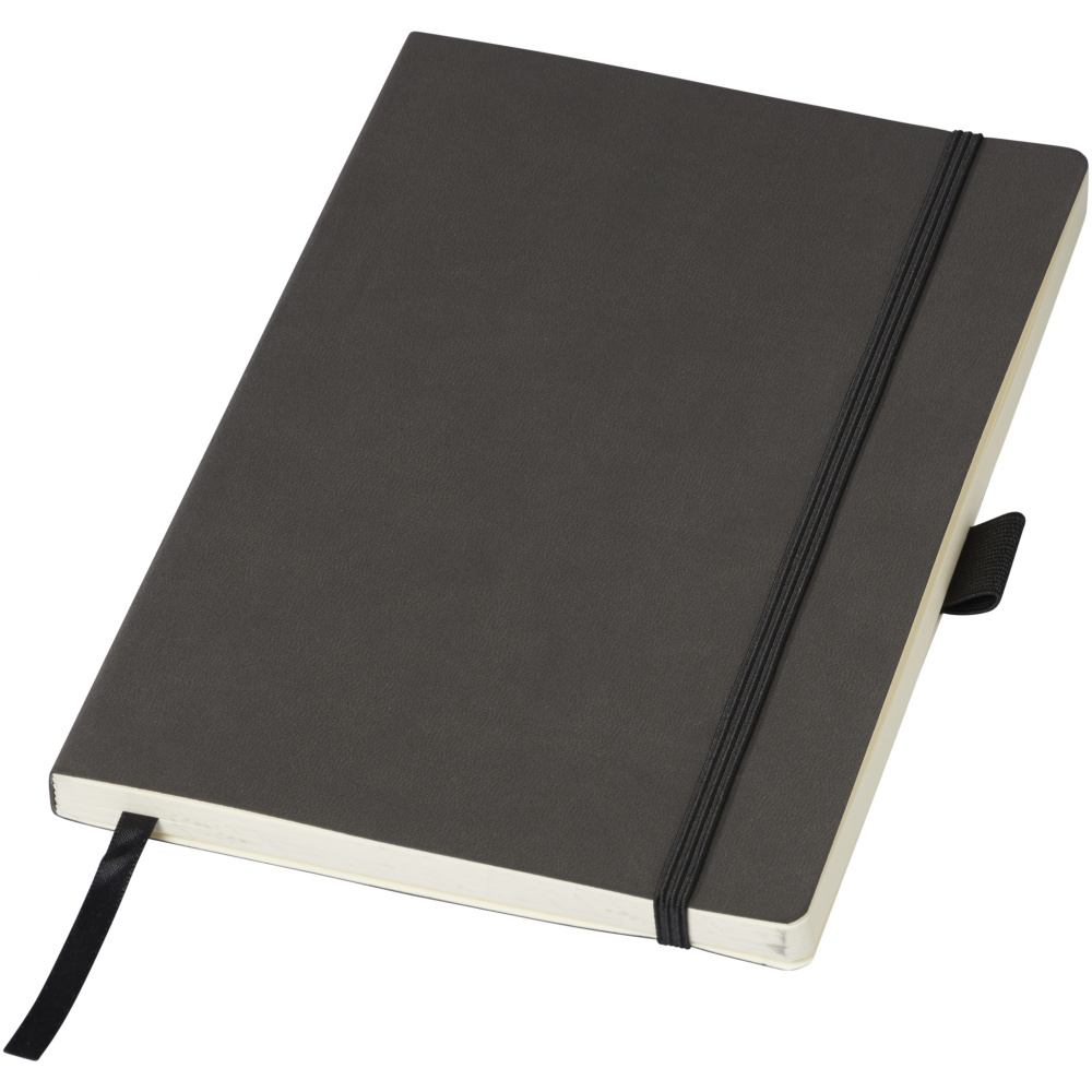 Logotrade promotional merchandise picture of: Revello Notebook A5, black