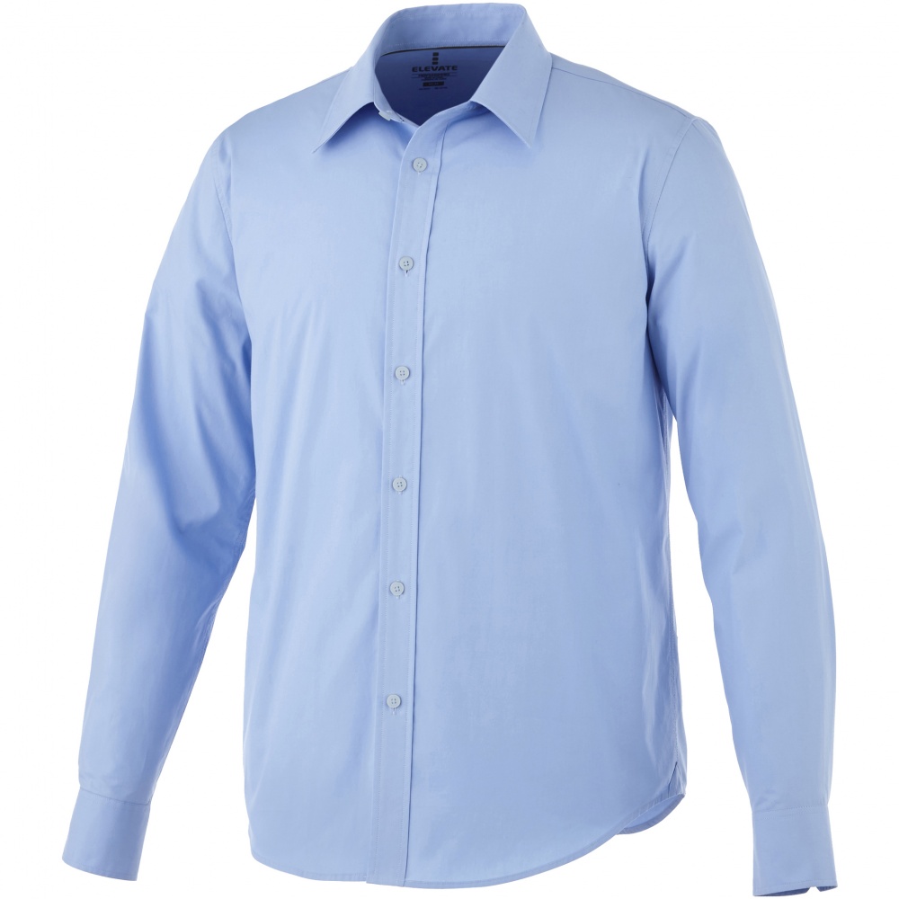 Logotrade corporate gifts photo of: Hamell long sleeve shirt, blue