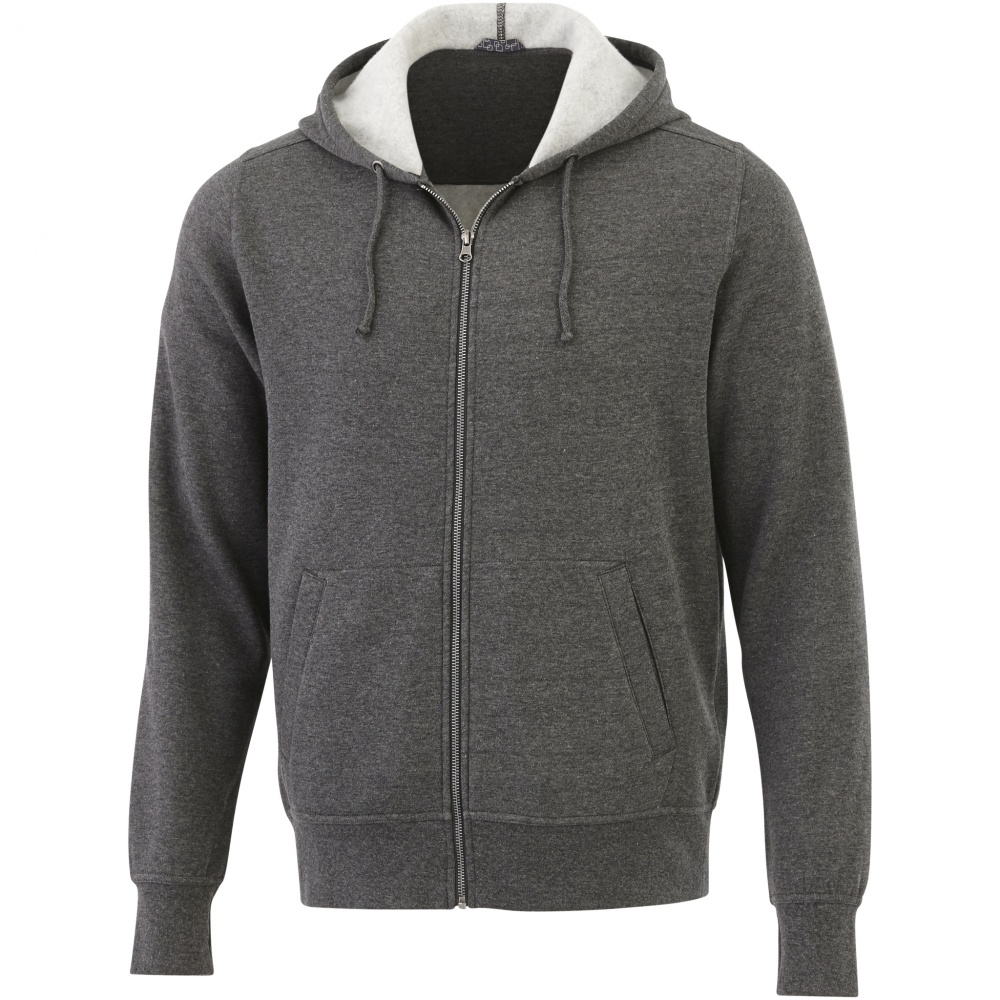 Logotrade promotional merchandise picture of: Cypress full zip hoodie, dark grey