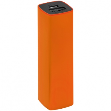 Logotrade corporate gift image of: 2200 mAh Powerbank with case, Orange