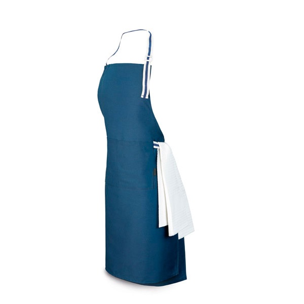 Logo trade promotional product photo of: GINGER apron, blue