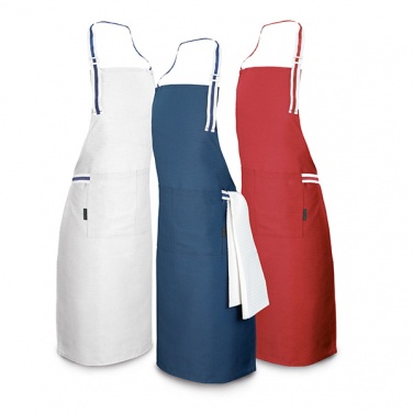 Logo trade promotional merchandise image of: GINGER apron, red