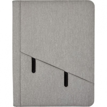 Logotrade promotional gift picture of: Conference folder A4 with notepad, Grey
