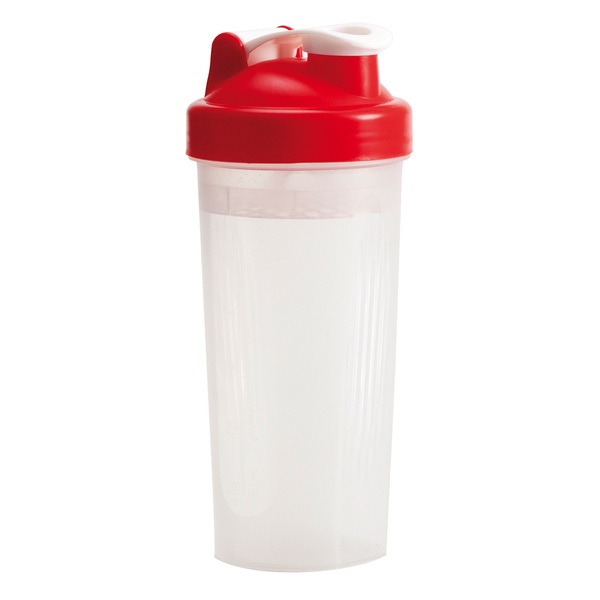 Logotrade advertising product image of: 600 ml Muscle Up shaker, red