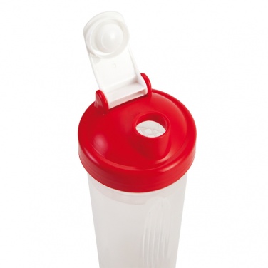 Logotrade promotional giveaway picture of: 600 ml Muscle Up shaker, red