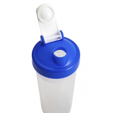 Logotrade promotional item picture of: 600 ml Muscle Up shaker, blue