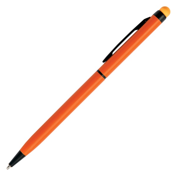 Logotrade advertising products photo of: Touch Top ballpen, orange