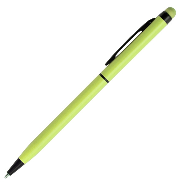 Logotrade corporate gifts photo of: Touch Top ballpen, light green