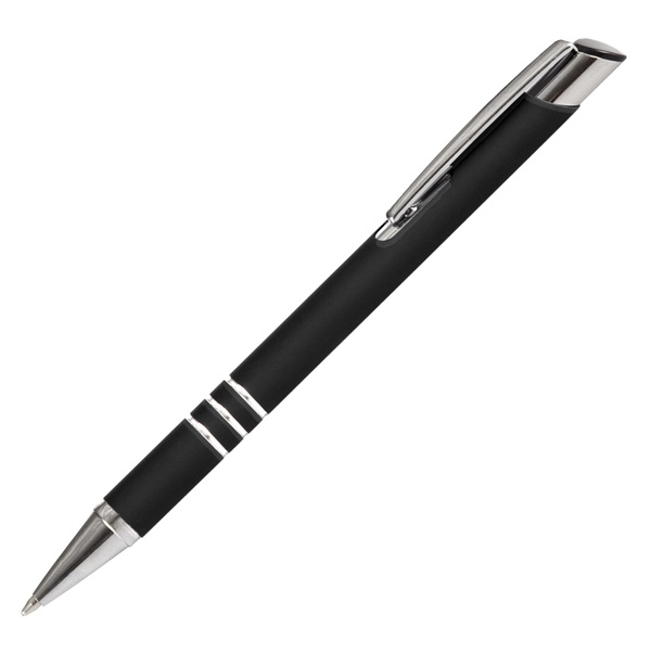 Logo trade promotional gifts image of: Precioso ballpen, black