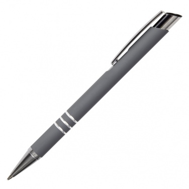 Logotrade promotional product image of: Precioso ballpen, grey