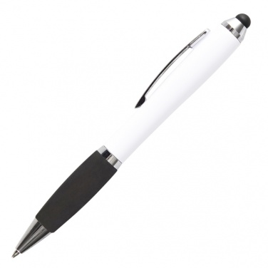 Logo trade advertising products image of: San Rafael touch pen, black 