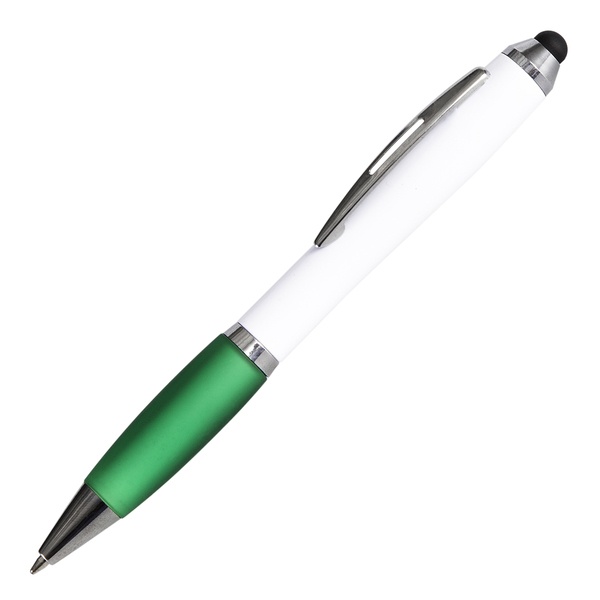 Logotrade promotional item picture of: San Rafael touch pen, green 