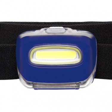 Logo trade business gift photo of: Illumine headlight, blue
