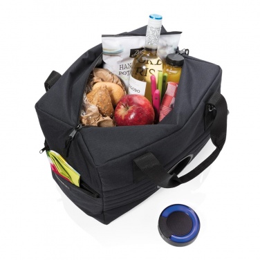 Logotrade promotional merchandise picture of: Party speaker cooler bag, black