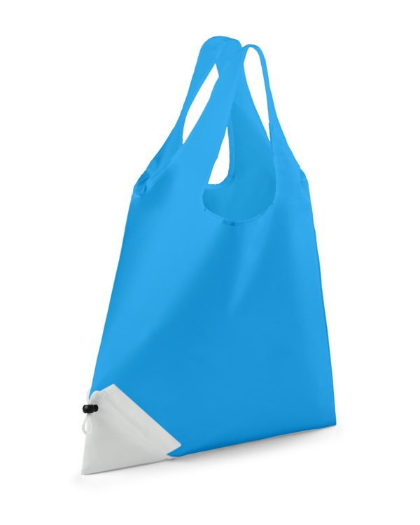 Logotrade promotional item picture of: Foldable bag KOOP, light blue