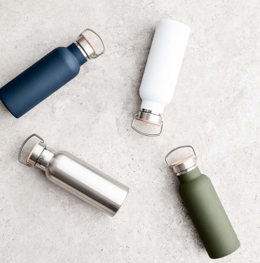 Logotrade promotional giveaway image of: Miles insulated bottle, silver