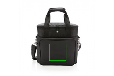 Logotrade promotional giveaway image of: Swiss Peak cooler bag
, Black