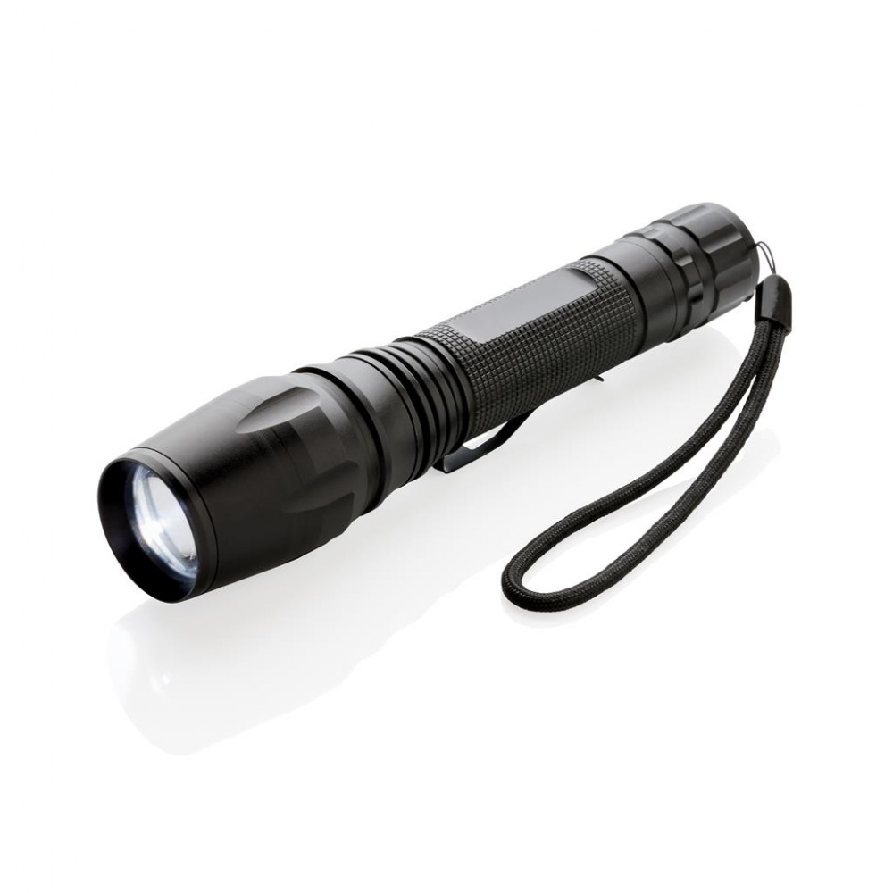 Logotrade advertising product picture of: 10W Heavy duty CREE torch, black