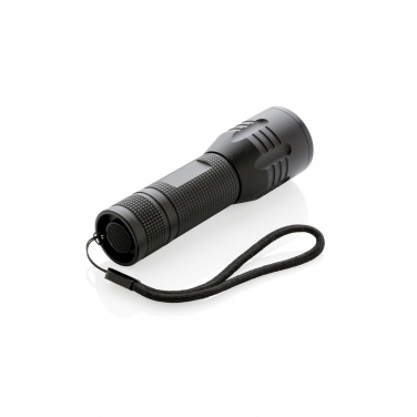 Logotrade advertising product picture of: 3W medium CREE torch, black