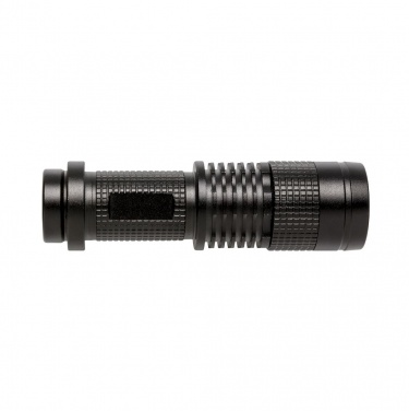 Logo trade advertising product photo of: 3W pocket CREE torch, black