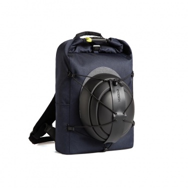 Logo trade promotional items image of: Bobby Urban Lite anti-theft backpack, navy