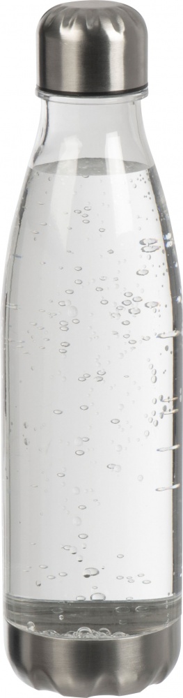 Logotrade corporate gift image of: Drinking bottle ELWOOD, transparent