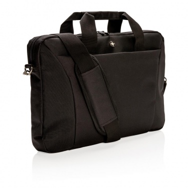 Logotrade business gift image of: Swiss Peak 15.4” laptop bag, black