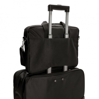 Logotrade promotional gift image of: Swiss Peak 15.4” laptop bag, black
