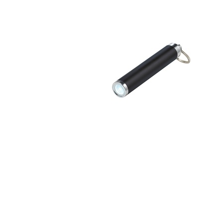 Logo trade promotional items picture of: Pocket LED torch, black