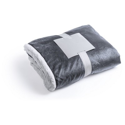 Logotrade advertising product picture of: Blanket fleece, grey