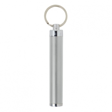 Logo trade promotional item photo of: Pocket LED torch, Silver