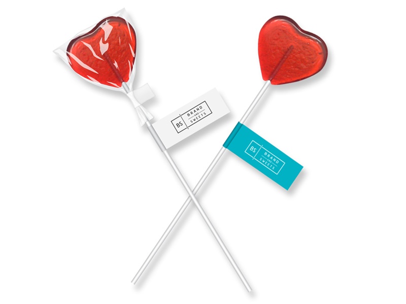 Logo trade promotional merchandise picture of: Swinging lollipops