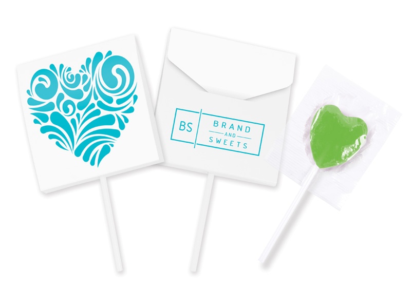 Logo trade promotional product photo of: Lollyboard lollipops