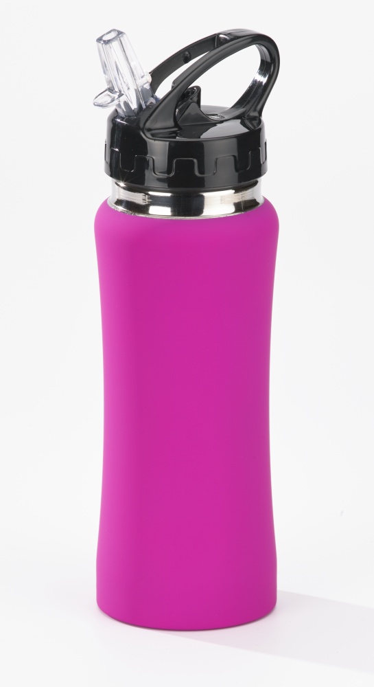 Logotrade promotional product picture of: WATER BOTTLE COLORISSIMO, 600 ml, lilac